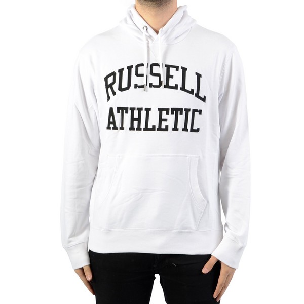 RUSSEL ATHLETIC Sweat  Capuche Russell Athletic Iconic Tackle Twill Hoody Blanc 1053901