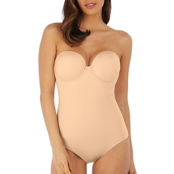 WACOAL Body Bustier Gainant Red Carpet Sand 1001416