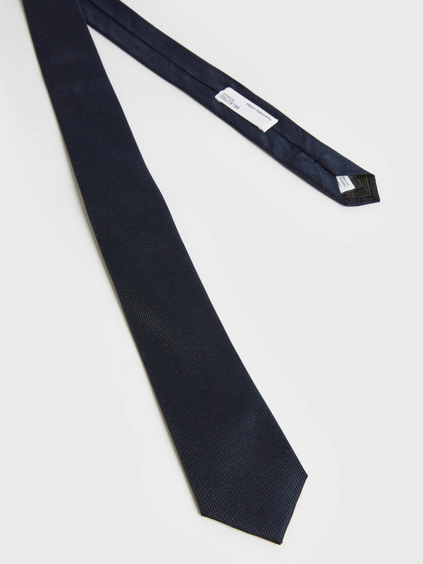 SELECTED Cravate Selected Bleu noir 1011068