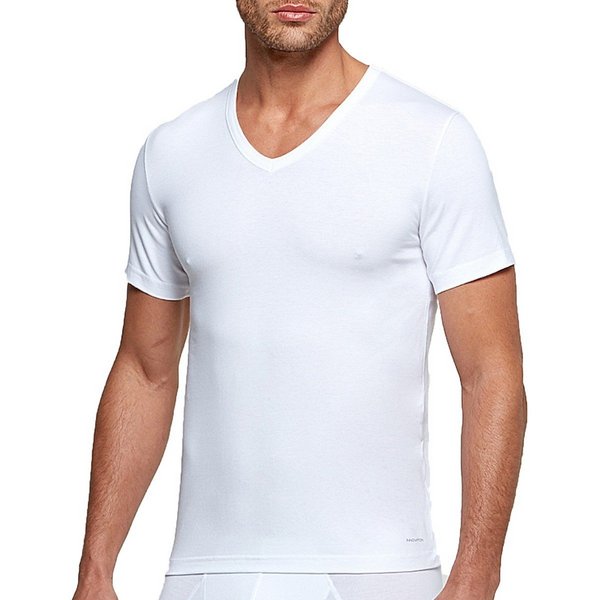 IMPETUS T-shirt Col V Tricot De Peau Innovation Rgulateur De Temprature Blanc 1021391