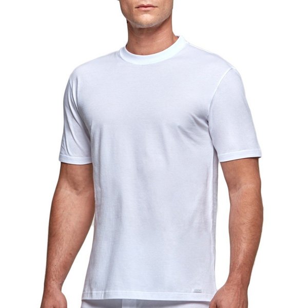 IMPETUS T-shirt Homewear Pur Coton Col Rond Essentials Blanc Photo principale