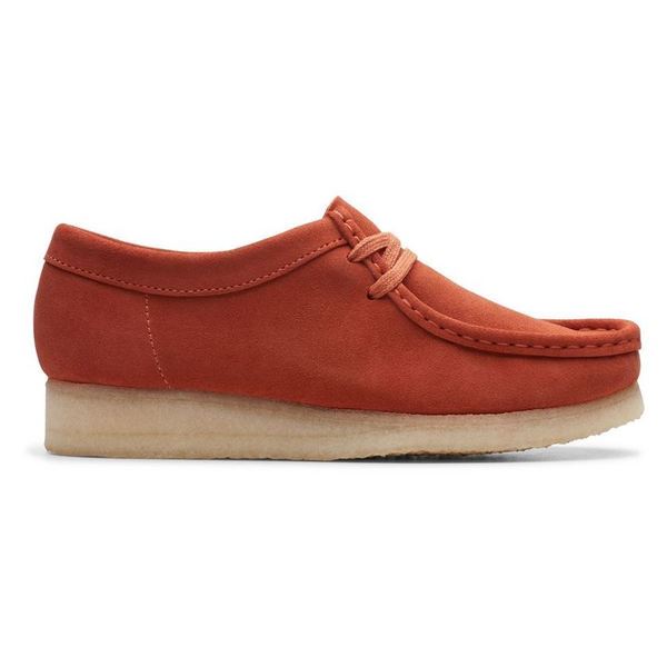 CLARKS Chaussures A Lacets   Clarks Wallabee. Burnt Orange Photo principale