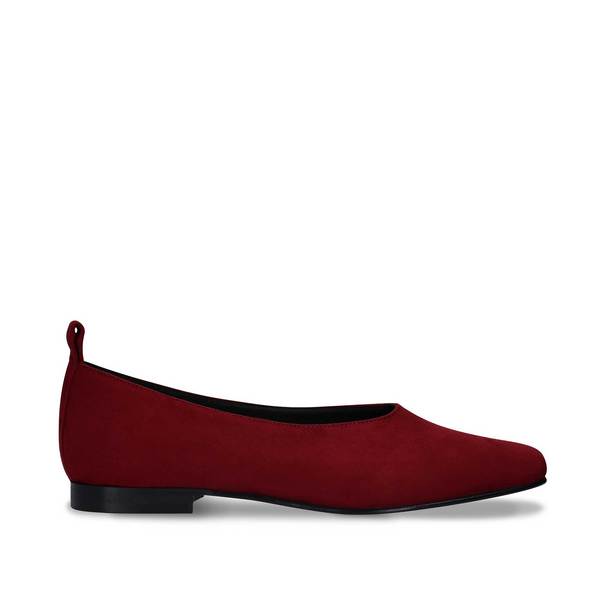 NAE VEGAN SHOES Melita Bordeaux Ballerines Vganes Talon Plate Nae Vegan Shoes 1037309