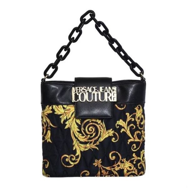 VERSACE JEANS COUTURE Sac A Main   Versace Jeans Couture 74va4bb7 Black/Gold