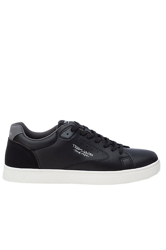 TEDDY SMITH Sneakers Basses Cuir Pu  -  Teddy Smith - Homme BLACK Photo principale