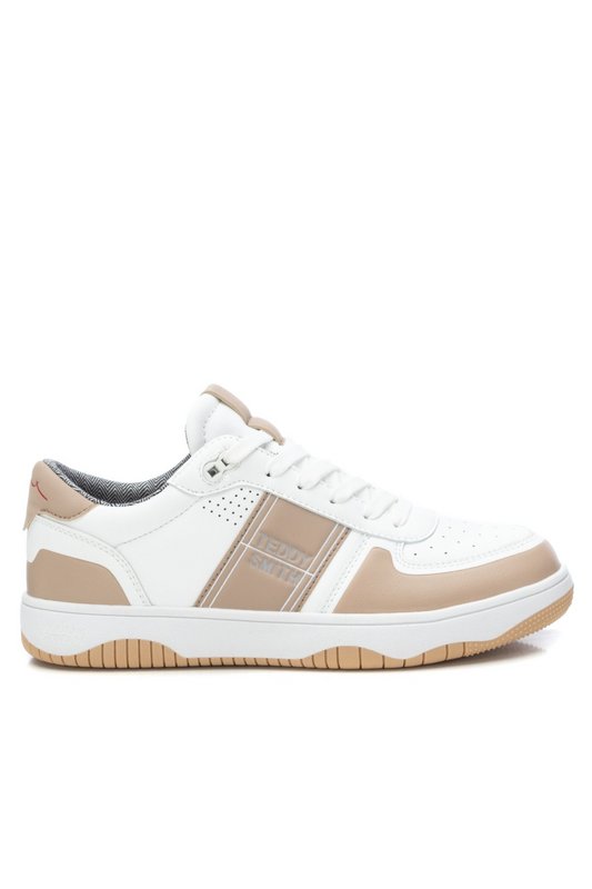 TEDDY SMITH Sneakers Basses Simili Cuir  -  Teddy Smith - Homme BEIGE Photo principale