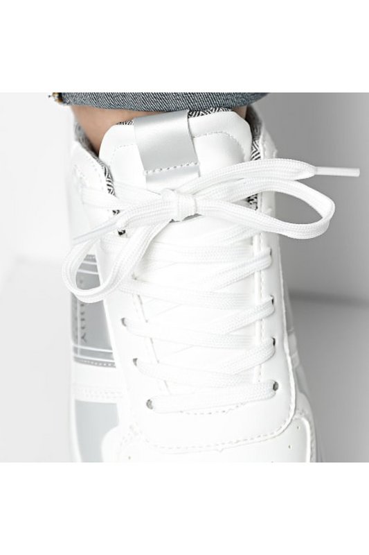 TEDDY SMITH Sneakers Basses Simili Cuir  -  Teddy Smith - Homme WHITE Photo principale