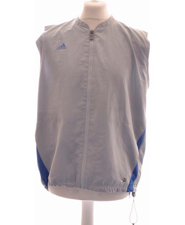 ADIDAS Veste Adidas 40 - T3 - L Bleu- Trs Bon Etat Bleu