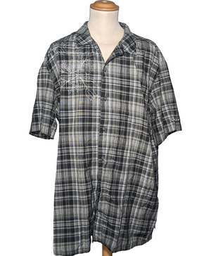 OXBOW Chemise Manches Courtes Gris