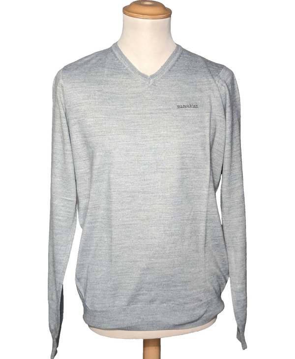 MANOUKIAN SECONDE MAIN Pull Homme Gris 1073307