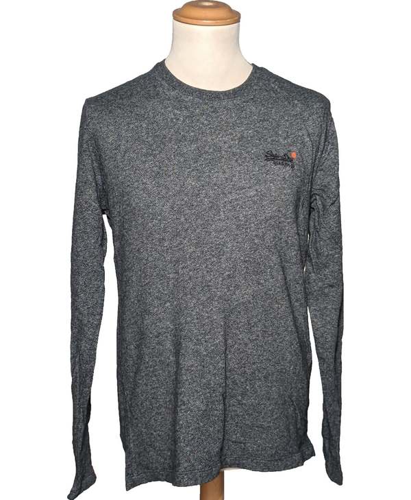 SUPERDRY Pull Homme Gris Photo principale