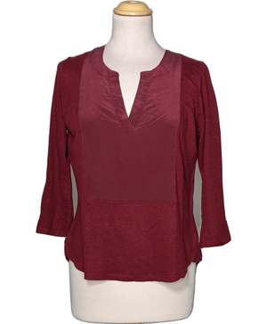 SANDRO Top Manches Longues Rouge
