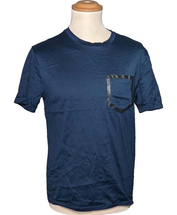 SANDRO T-shirt Manches Courtes Bleu