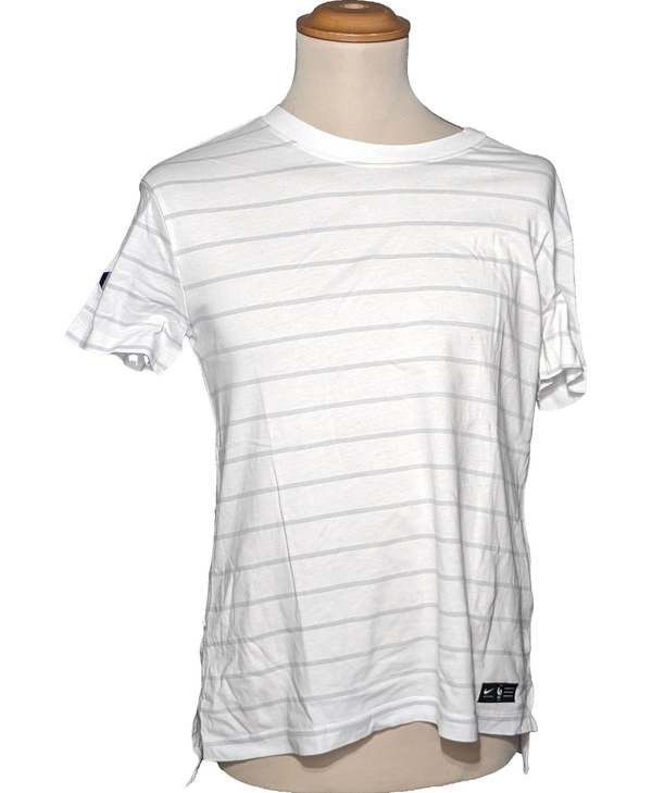 NIKE T-shirt Manches Courtes Blanc