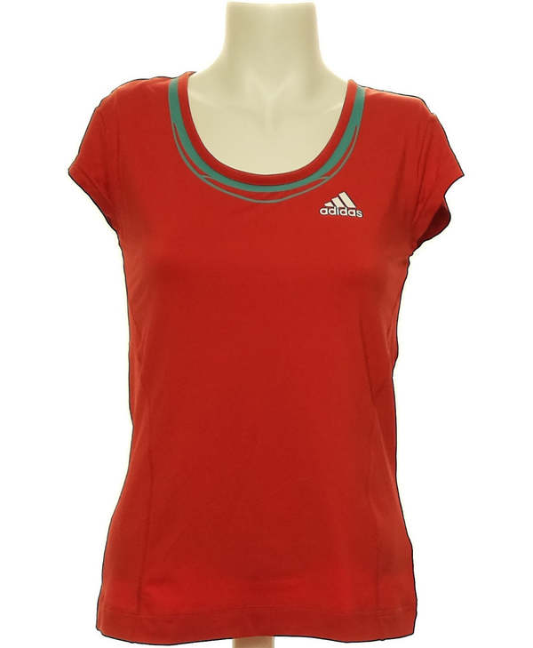 ADIDAS SECONDE MAIN Top Manches Courtes Rouge 1080896