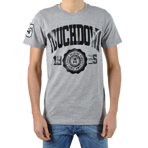 BE AND BE TOUCHDOWN T-shirt Be And Be Touchdown 1955 Gris Noir