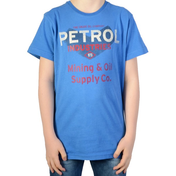 PETROL INDUSTRIES T-shirt Petrol Industries Daytona Blue Bleu