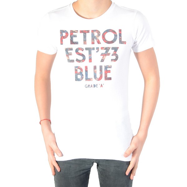 PETROL INDUSTRIES T-shirt Petrol Enfant B-ss16- Tsr663 Blanc