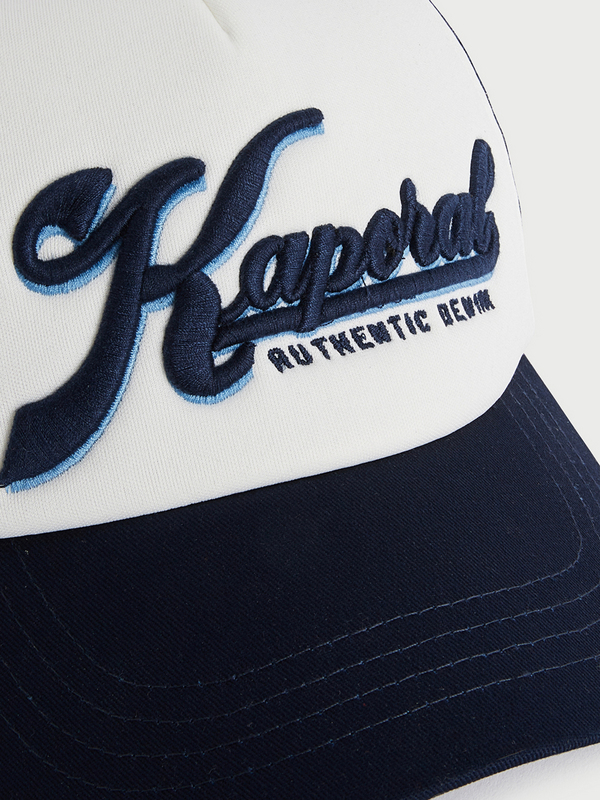 KAPORAL Casquette Baseball 2/3 Mesh Logo Brod Bleu marine Photo principale