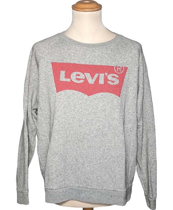 LEVI'S SECONDE MAIN Pull Homme Gris 1086792