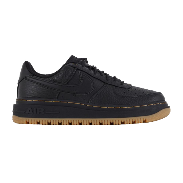 NIKE Baskets Nike Air Force 1 Luxe Noir / Gomme Photo principale