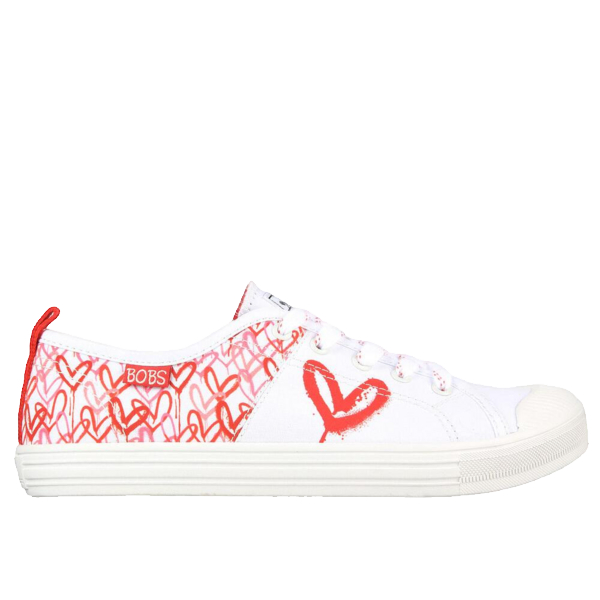 SKECHERS Baskets Skechers Bobs B Cool-all Corazon White / Red / Pink 1087960